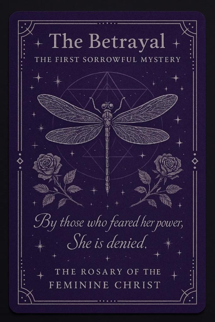 The Betrayal — The First Sorrowful Mystery