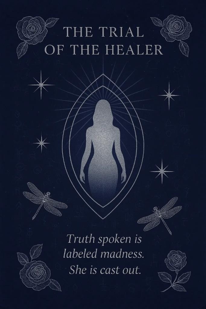 The Trial of the Healer — Truth spoken is labeled madness.