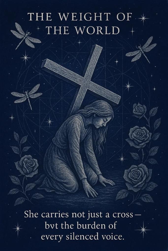 The Weight of the World — She carries not just a cross