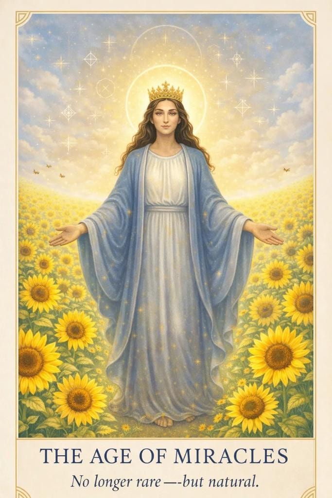 The Age of Miracles — No longer rare, but natural.