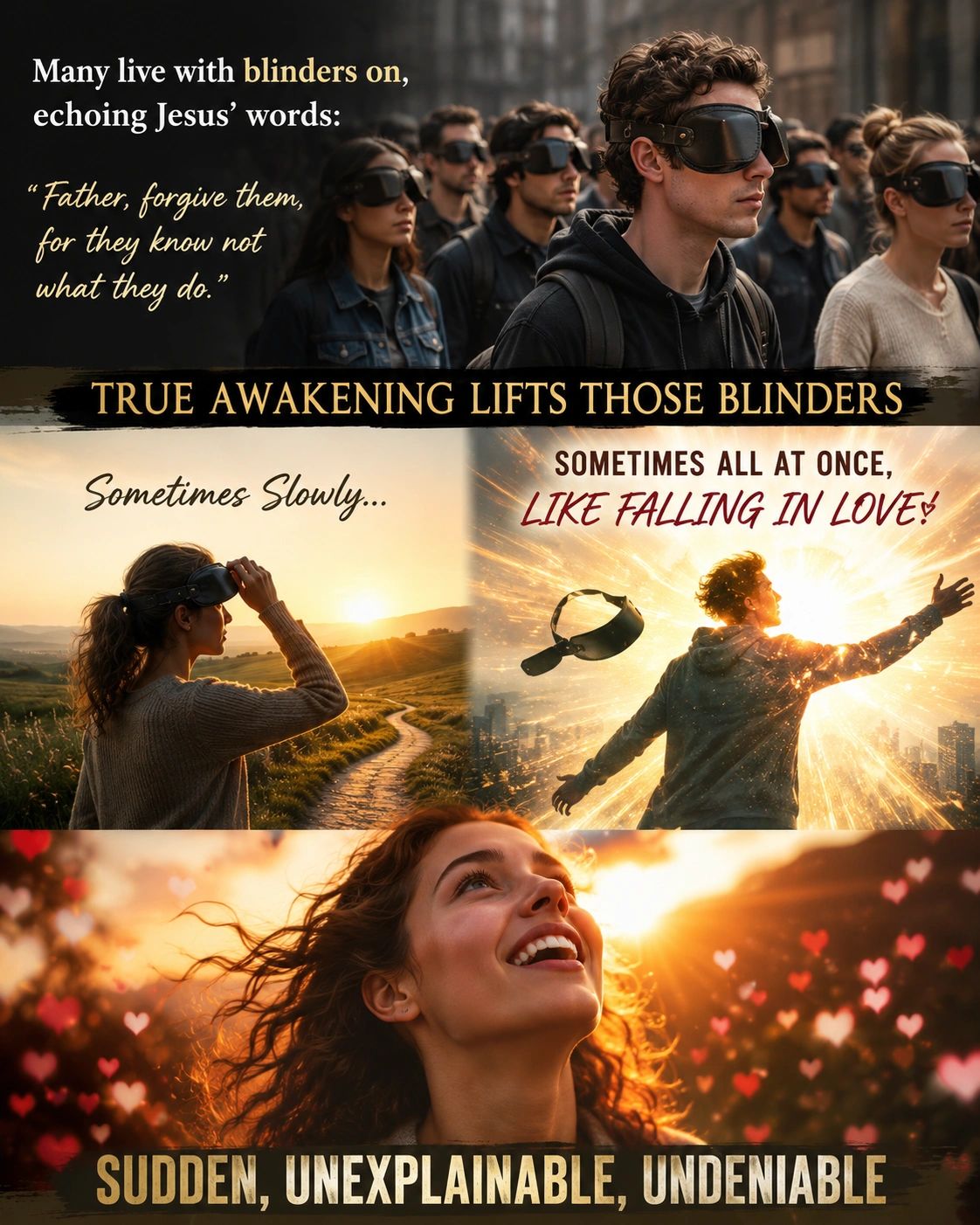 Free Your Mind — remove the blinders